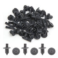 30 Pcs Push Type Rivet Fastener Clips for (8mm Hole)