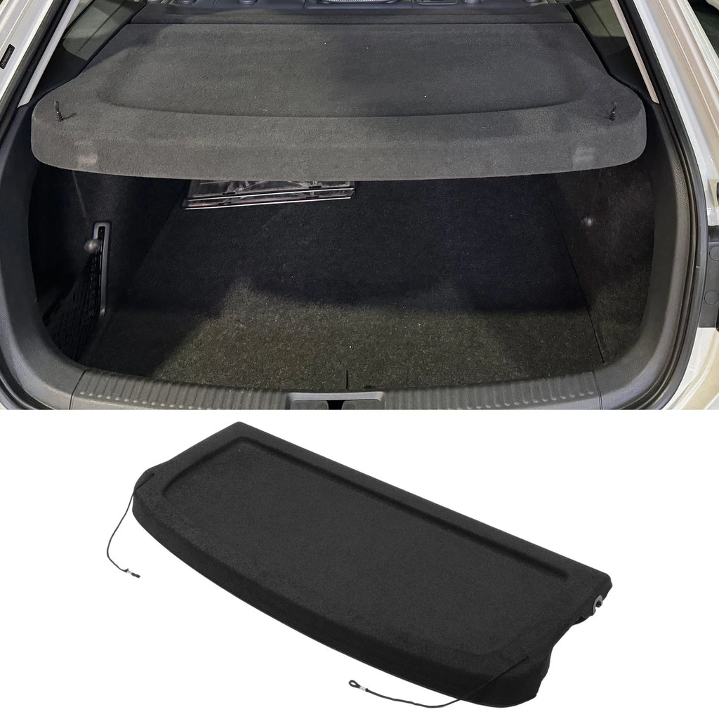 Parcel Shelf Boot Load Cover for Volkswagen T-Roc 2017–2022 Cargo Board Black