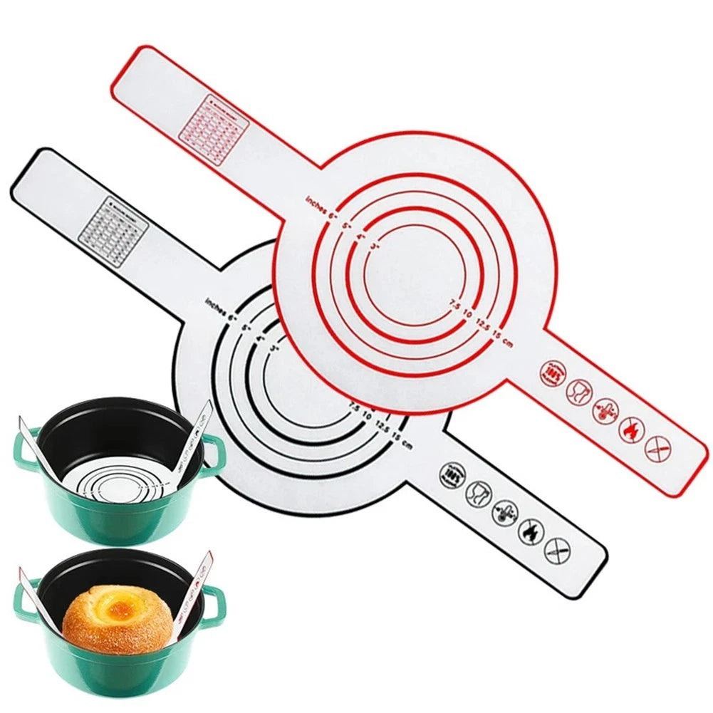 Flexible Baking Mat for Dough Transfer