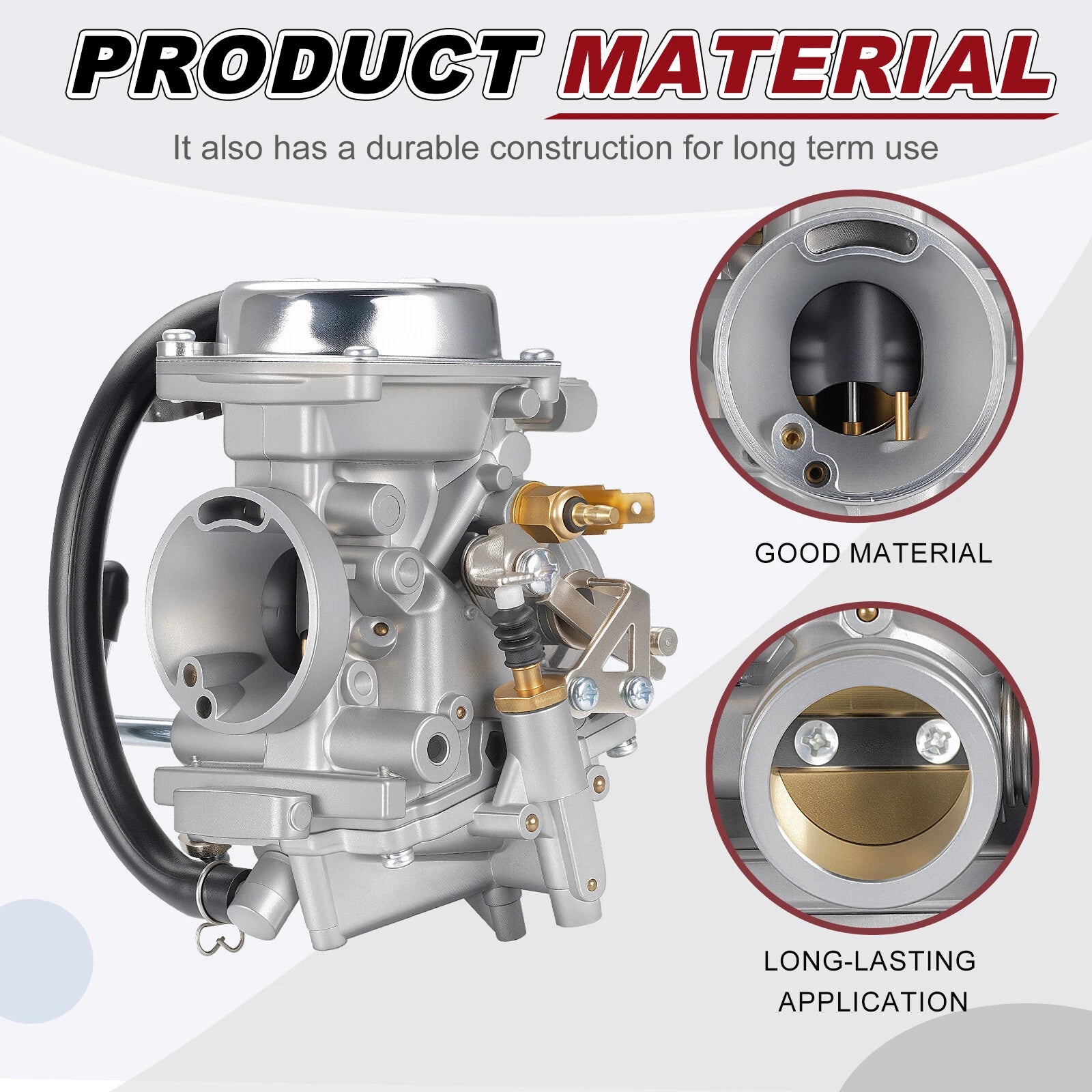 Carburetor with Intake Manifold for Yamaha XV250 V-Star Virago 250 (1996–2007)