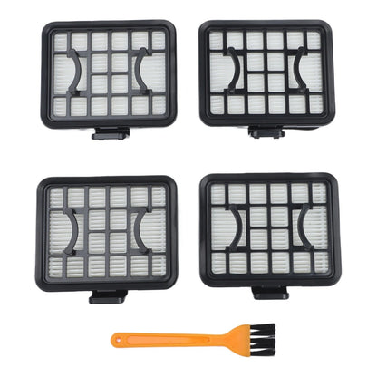 4 Piece Filter Replacement Set for Bosch GAS 18V 1 Vacuum Cleaner