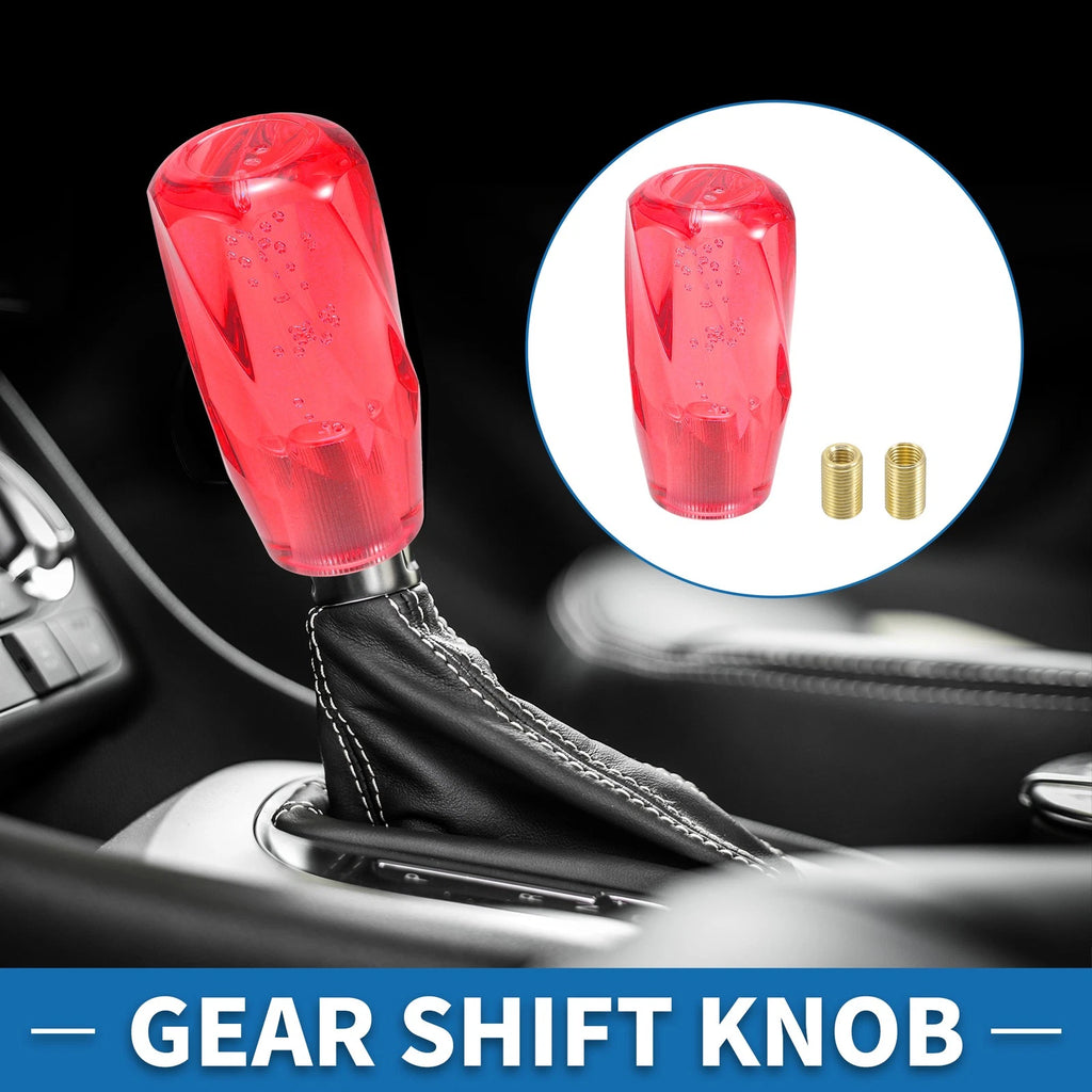Set of 1 Universal Shift Knob with 2 Adapters for Manual/Automatic Vehicles