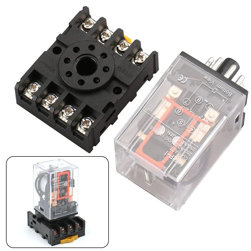 Power Relay MK2PI 10A DPDT 8 Pin for Good Conductivity