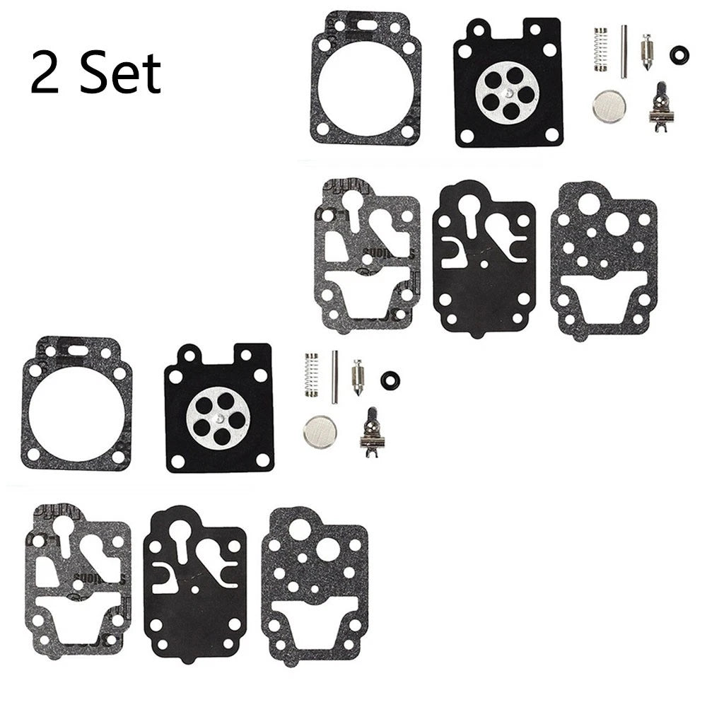 Set of 2 Carburetor Gasket Repair Kit for Homelite Blower Trimmer (K10-WYC)