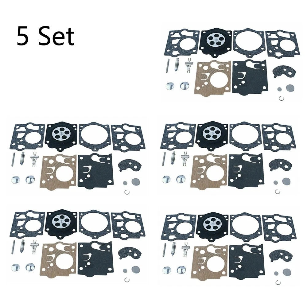 Set of 5 Carburetor Diaphragm Repair Kit for McCulloch Homelite Echo K10-SDC