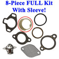 Thermostat Kit with Sleeve for MerCruiser 4.3L 5.0L 5.7L 7.4L 8.2L (1987-Up) 807252Q5