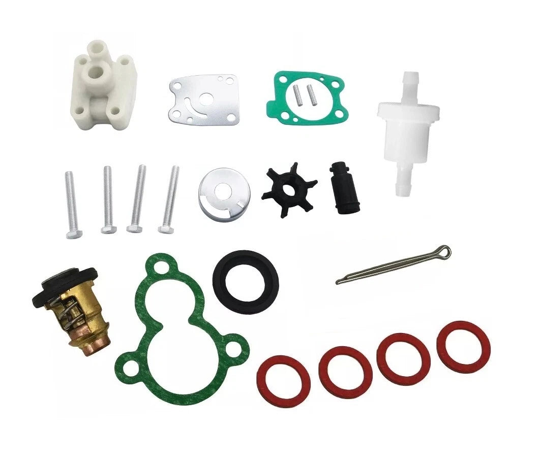Maintenance Kit for Yamaha Outboard F4B F5A F6C (Thermostat & Fuel Filter)
