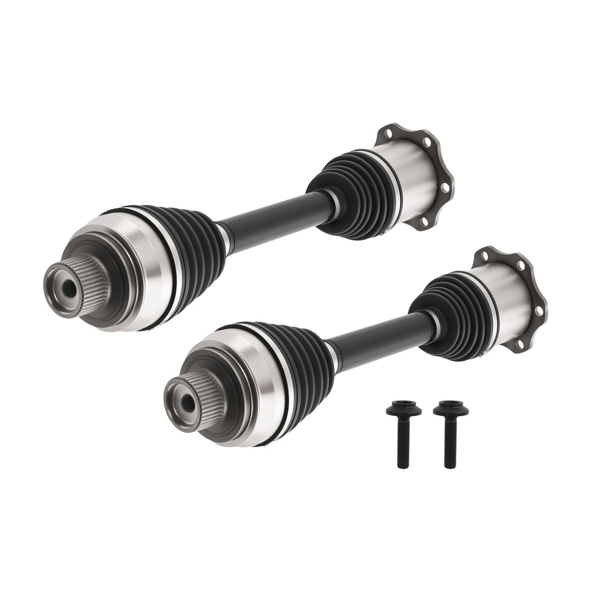 Pair Front CV Axle Shaft for Audi A6 A7 A8 Quattro S6 S8 Q5 RS7 (2012–2020)