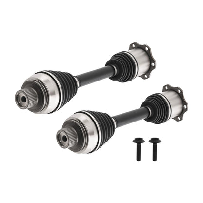Pair Front CV Axle Shaft for Audi A6 A7 A8 Quattro S6 S8 Q5 RS7 (2012–2020)
