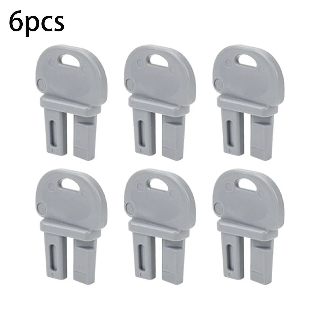 6 Pack Plastic Station Key FBS1078 for Secure Station Refill
