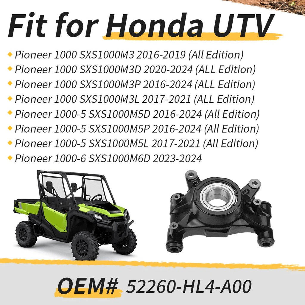 Rear Left Knuckle Kit for Honda Pioneer 1000 (2016–2024)