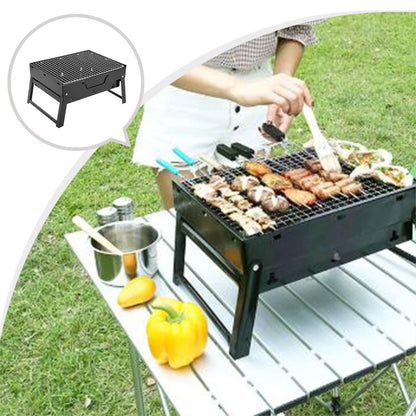 Charcoal Grill Compact Design for Easy Transport and Efficient Airflow Control