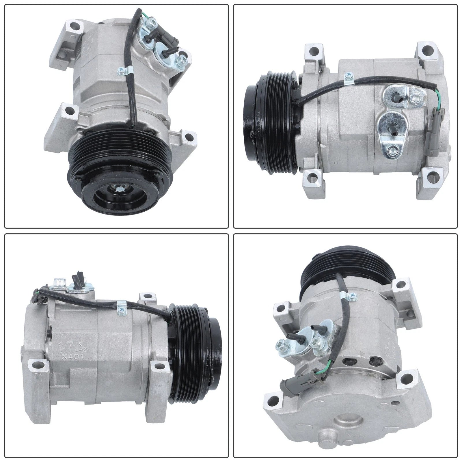 A/C Compressor 10S20F for Chevrolet Silverado 1500 2500 3500 HD (2003–2013)