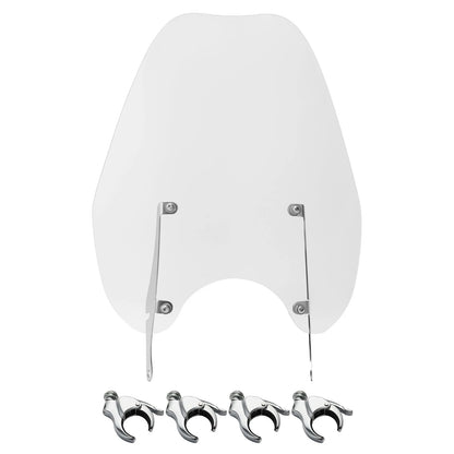 Windshield Bracket Clamps 49mm for Harley Low Rider Street Bob (2018–2025)