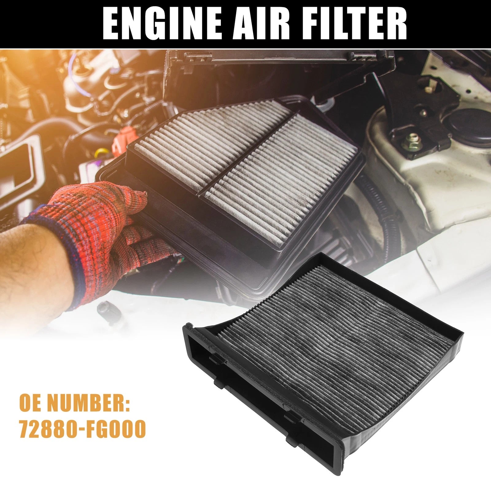 Car Cabin Air Filter Replacement for Subaru Forester 2009–2018