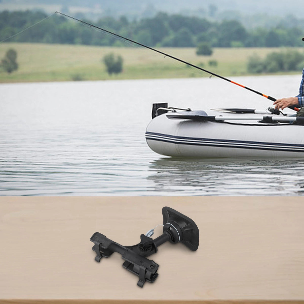 Adjustable Fishing Rod Holder for Kayak and Boat (2010–2023)