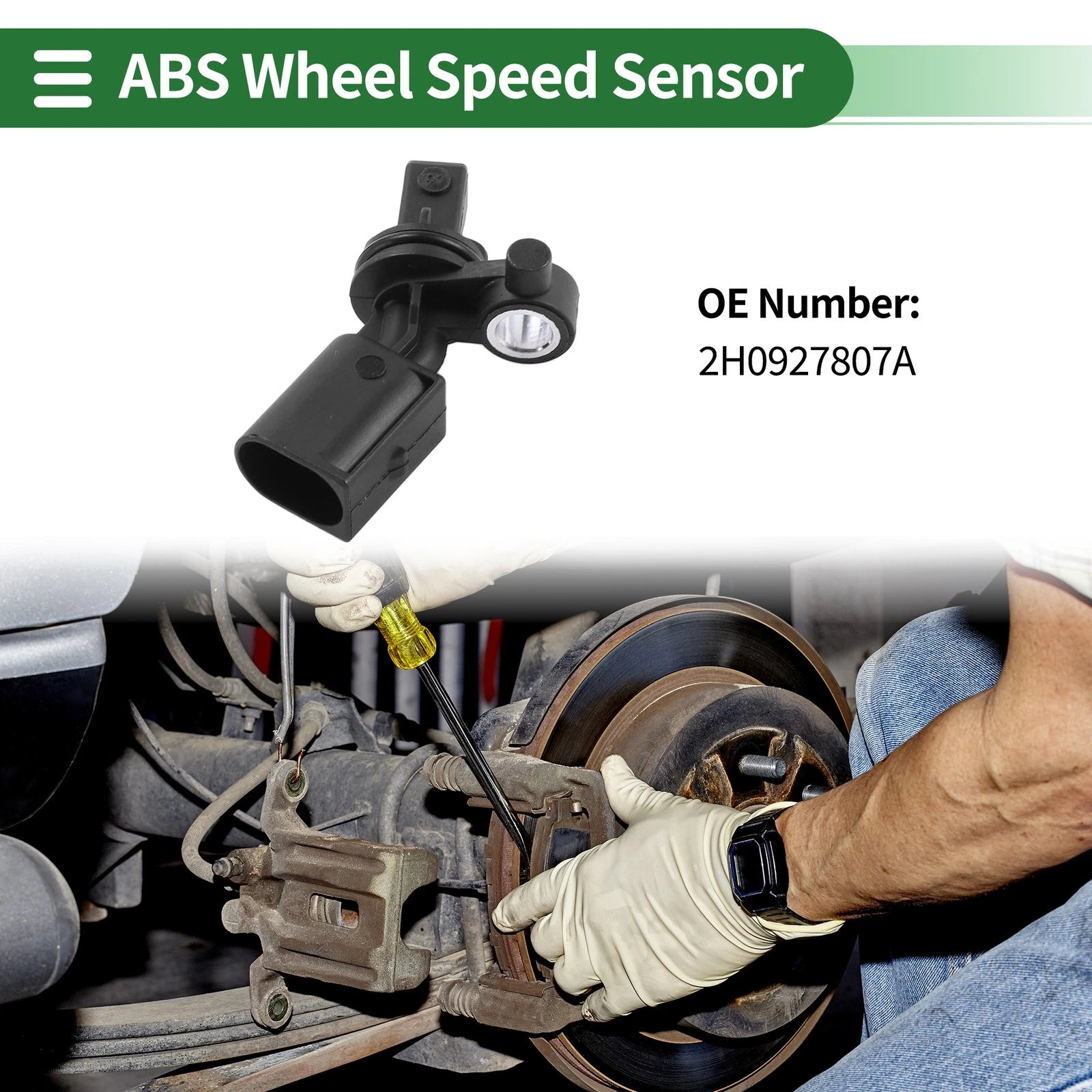 ABS Wheel Speed Sensor Replacement for Volkswagen Amarok (2013–2018)