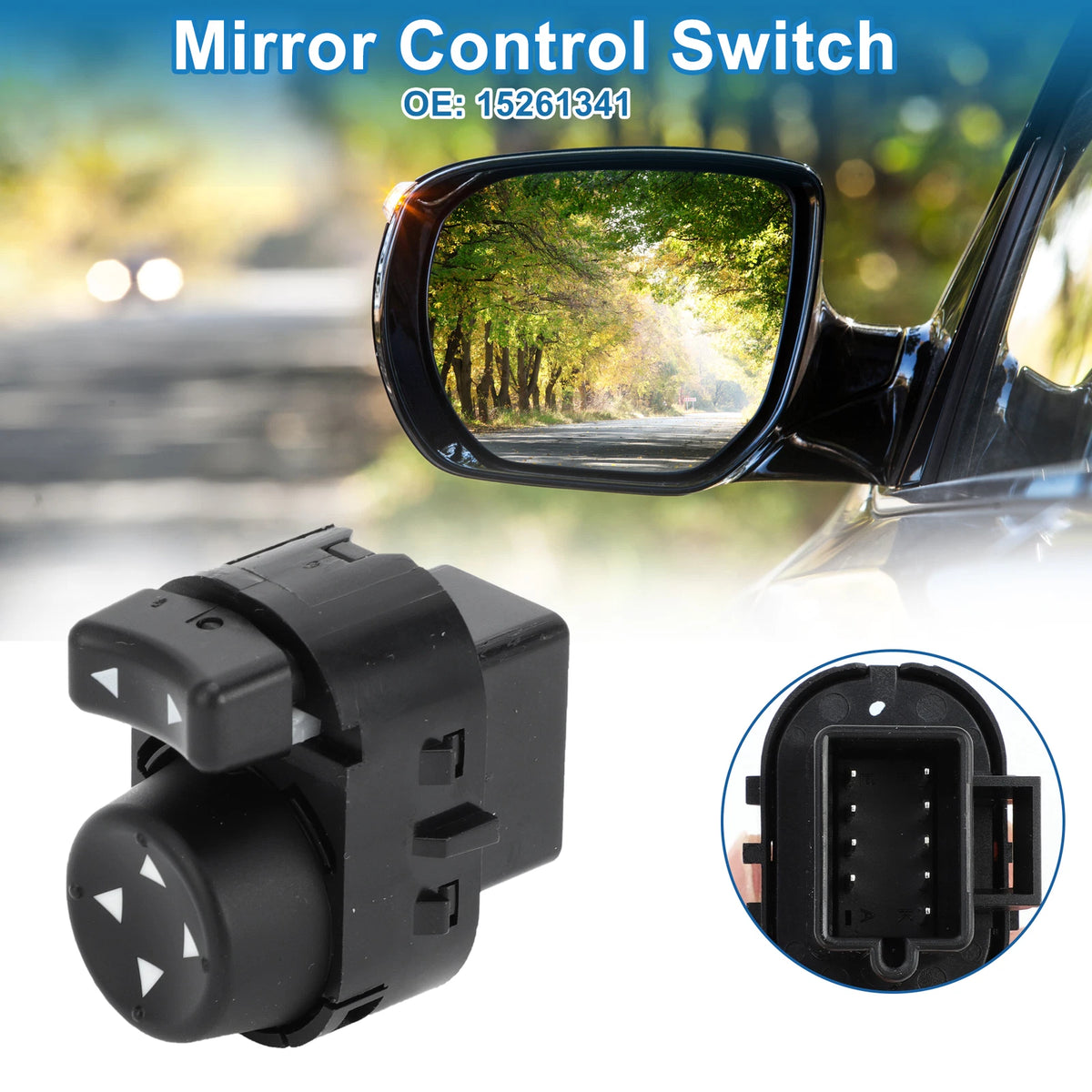 Car Mirror Switch No. 15261341 for Pontiac G6 (2005–2010)