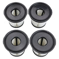 Set of 4 Replacement Filters for Shark Vacuum Cleaners