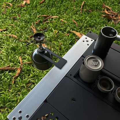 Outdoor Table Clamp for Camping Gear - 3mm Thick Rotating Design