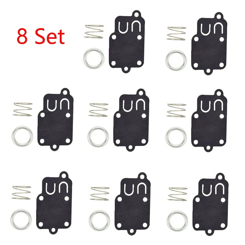 8 Set Carburetor Carb Diaphragm Kit Replace For B&Stratton 270026 272538 272538S