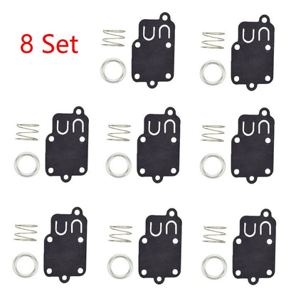 8 Set Carburetor Carb Diaphragm Kit Replace For B&Stratton 270026 272538 272538S