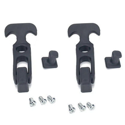 2Pcs T-Handle Rubber Draw Latch Buckle for Toolbox Cooler Golf Cart