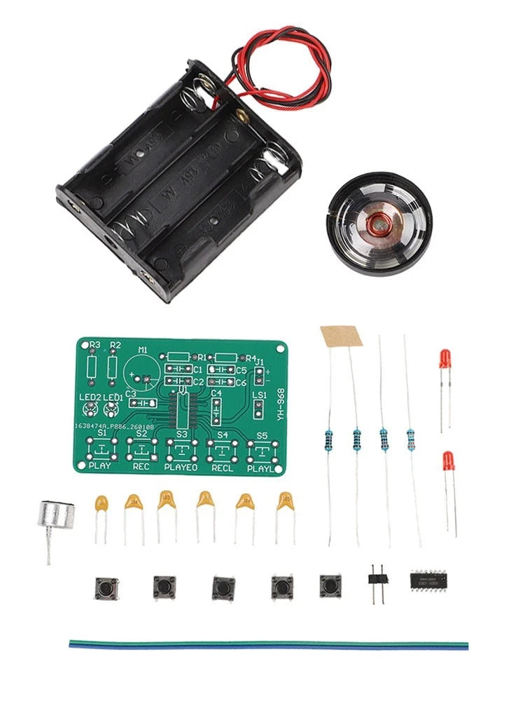 Voice Recording Module DIY Kit for Electronics Projects