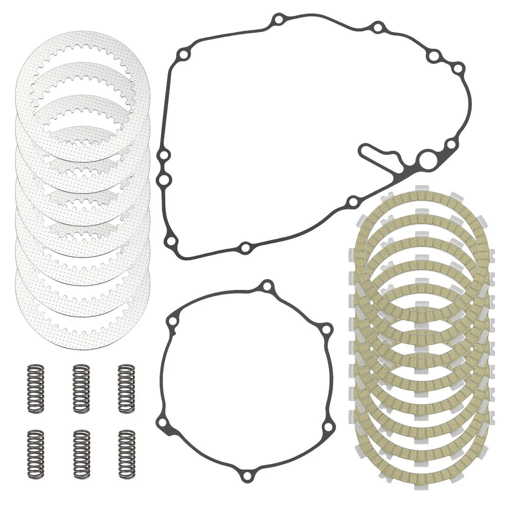 Clutch Friction Steel Plates & Cover Gasket for Yamaha YZ250F (2019–2024)