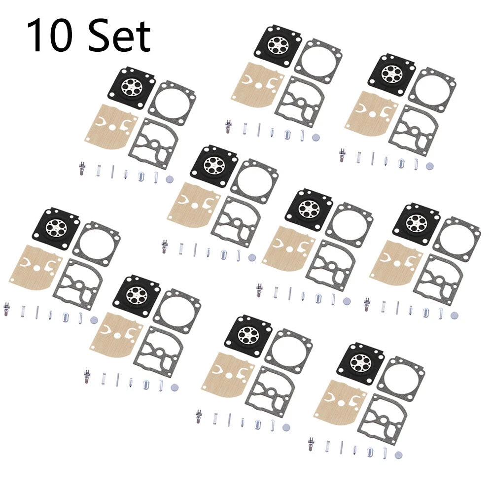 Set of 10 Carburetor Diaphragm Repair Kit for Stihl 017 018 MS180 MS170 Zama RB-77