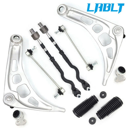 Control Arm Ball Joint Sway Bar Tie Rod Boot Kit for BMW 320i (2001–2005)