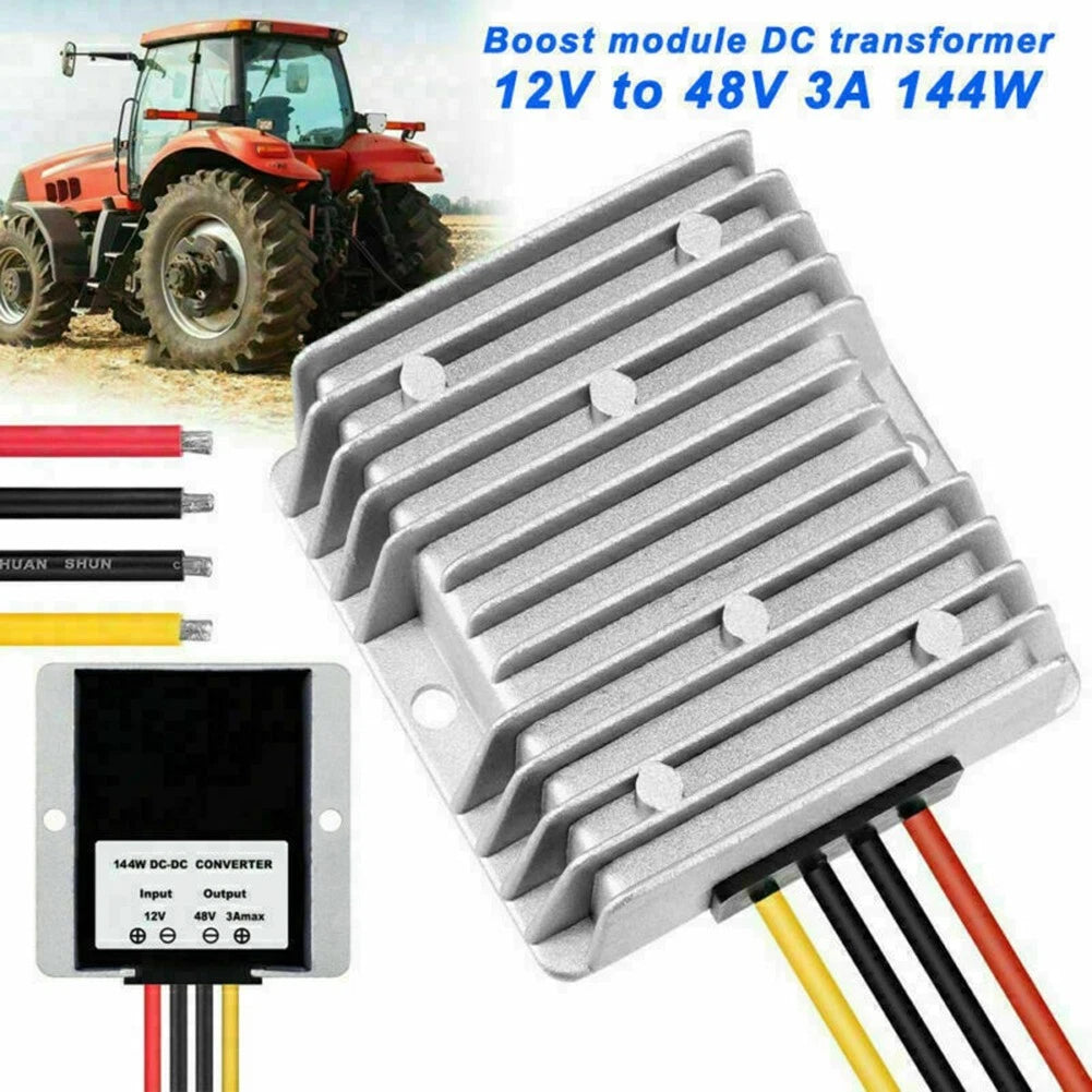 12V to 48V DC Converter with Overcurrent Protection for Various Applications