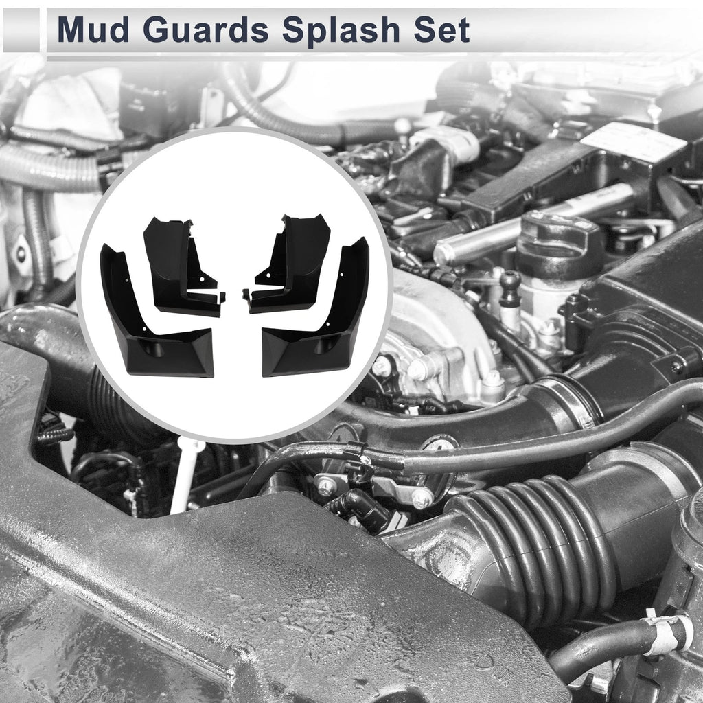 Mud Flaps Splash Guards 1 Set for Subaru Ascent (2019–2023)