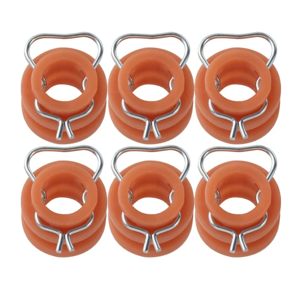 6Pcs Window Regulator Roller Bushings for Ford Mercury Falcon Mustang