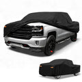 Car Cover Waterproof All Weather for Chevy Silverado (2007–2013) with Zipper
