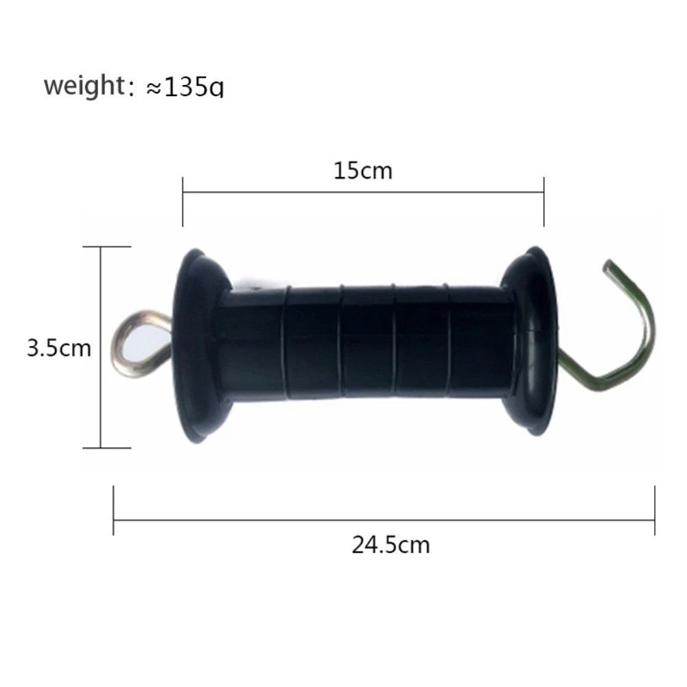 Insulated Electric Fence Gate Handle for Safe Operation on Ranch & Farm