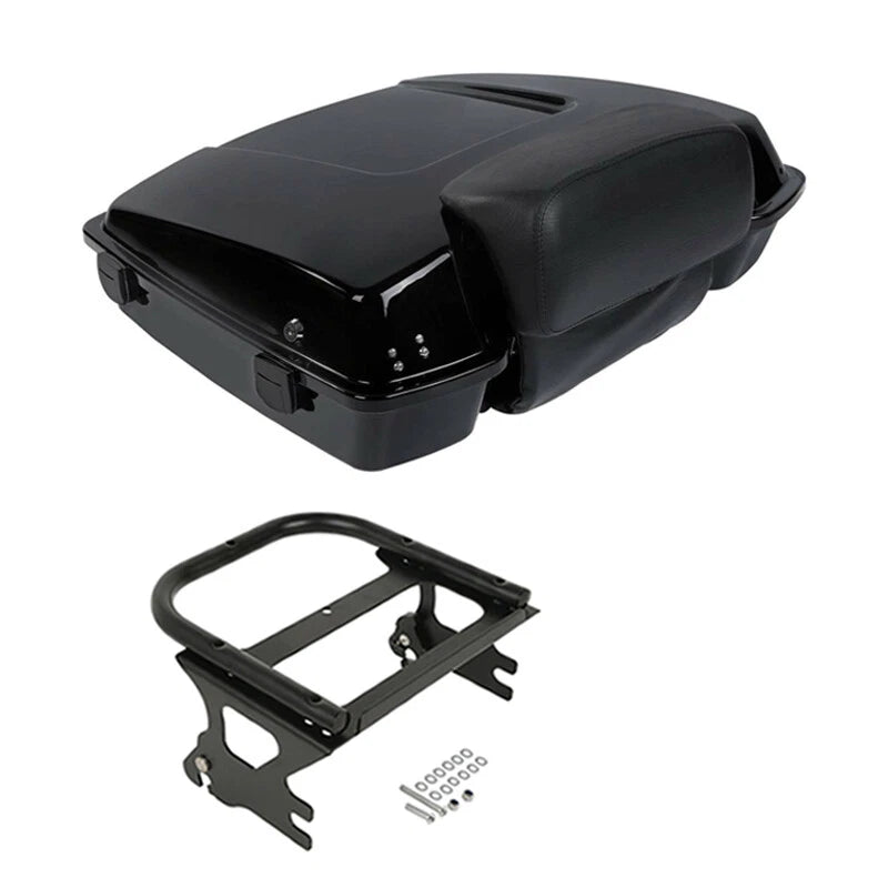 5.5" Tour Trunk Backrest Mount Rack for Harley Davidson Touring (1997–2008)