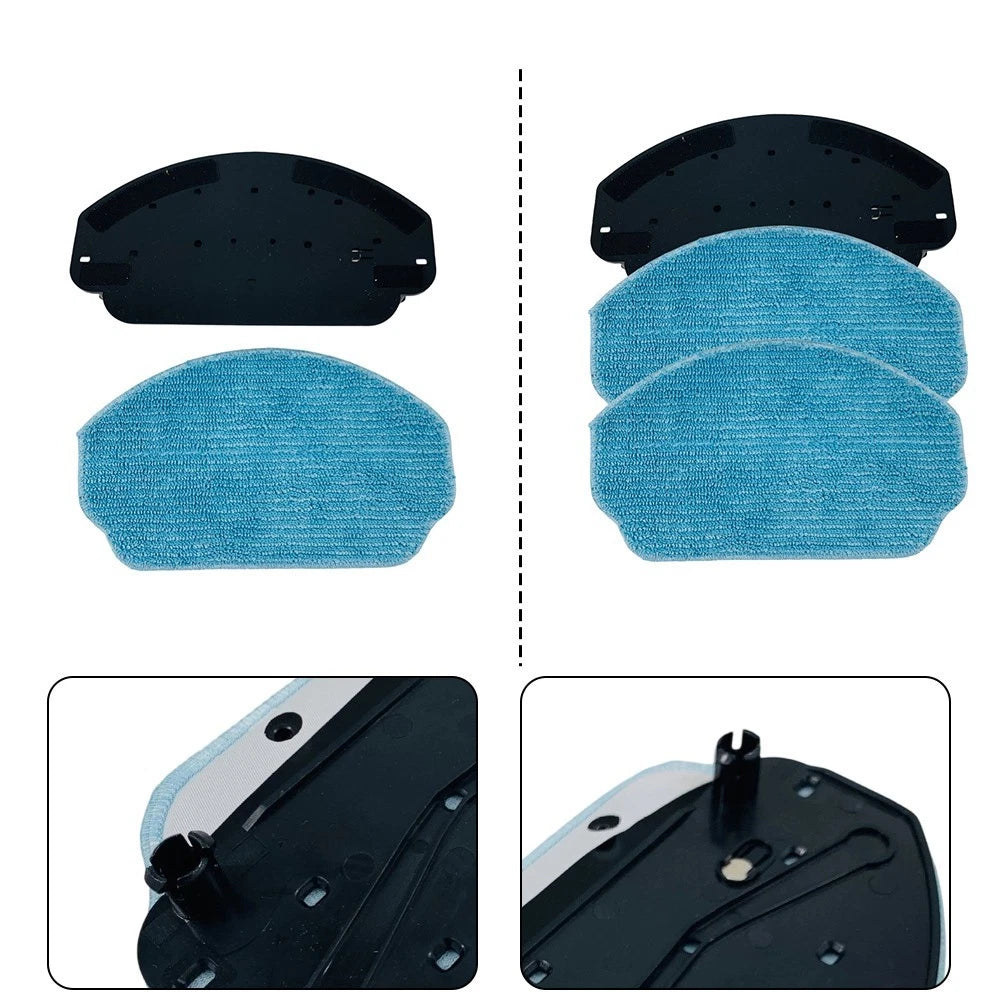 Replacement Kit Mop Bracket Microfiber Pad for