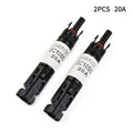 2X PV Connector 1000V Cable Blocking Diode IP67