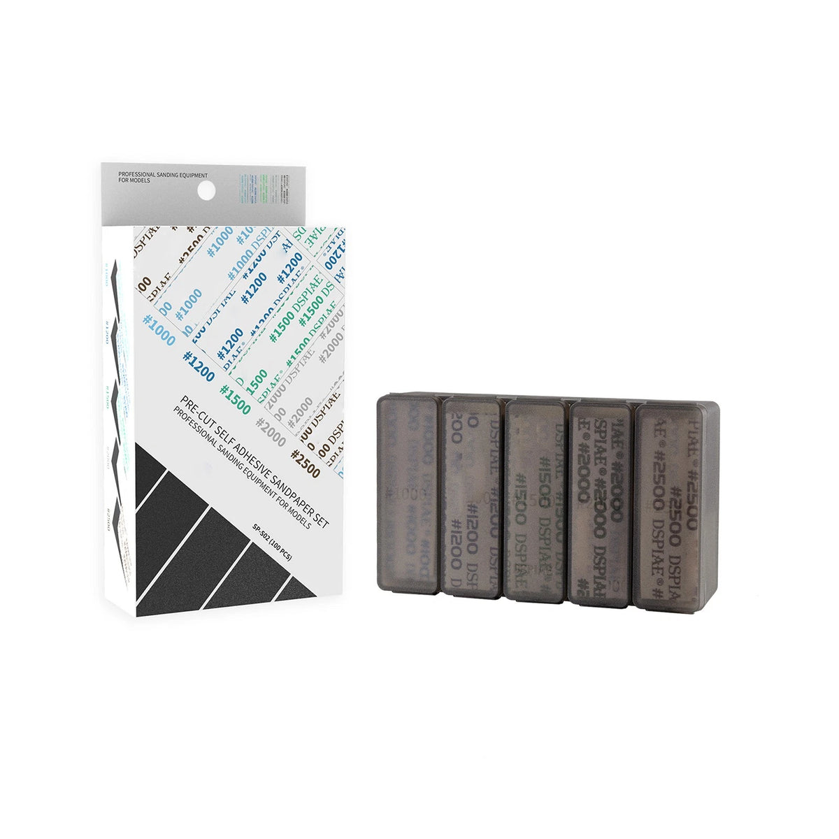 Pre-cut Sandpaper Set for Gundam Model Making Tools (Model A)