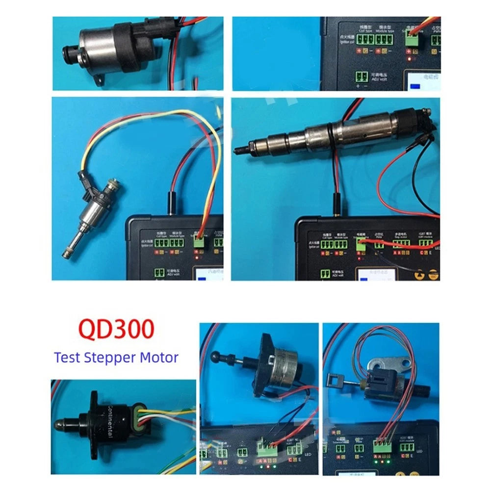QD300 Ignition Coil and Fuel Injector Tester with IGBT 3A