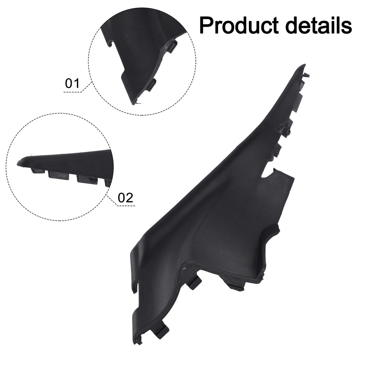 Wiper Side Cowl Trim Cover for Hyundai Accent (2006–2011)
