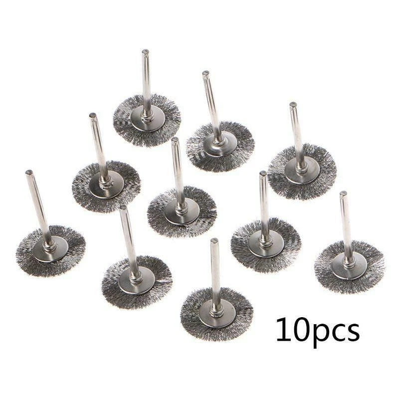 Wire Brush Set for Mini Drill Rotary Kit (22mm)