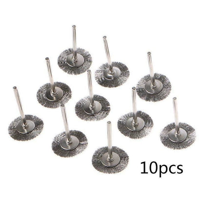 Wire Brush Set for Mini Drill Rotary Kit (22mm)