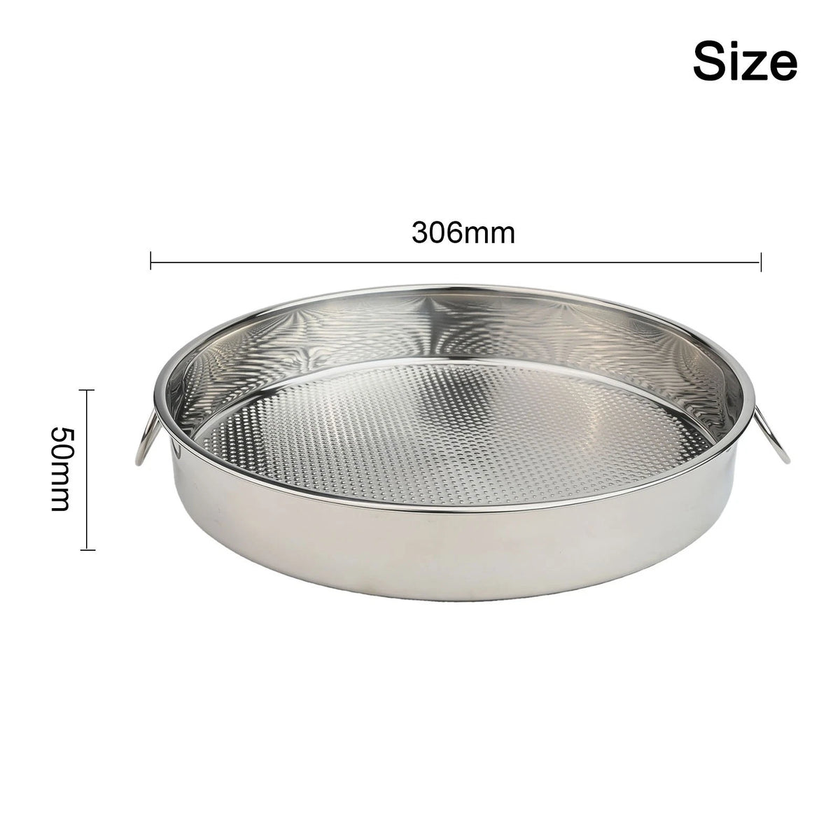 24cm Stainless Steel Nonstick Round Baking Pan for Kitchen