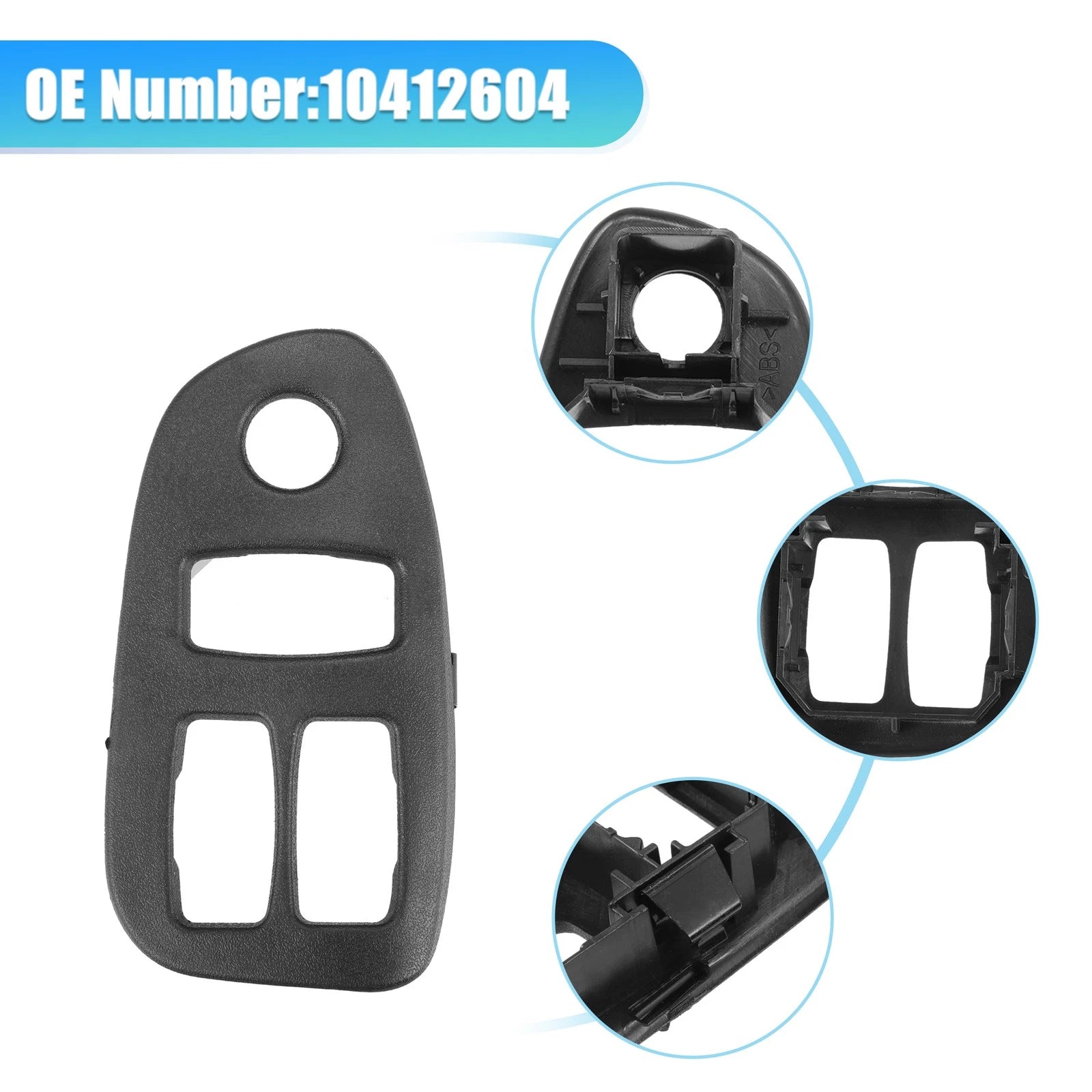 Window Switch Panel Pair Front Left Right Replacement for Chevy Silverado (2014–2018)