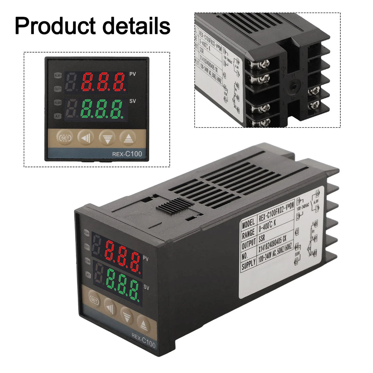 Temperature Control for Labs Digital Temperature Controller (Digital Display)