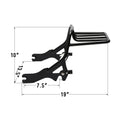 Luggage Rack Mount for Harley Softail FXFB FXFBS (2018–2019) Gloss Black