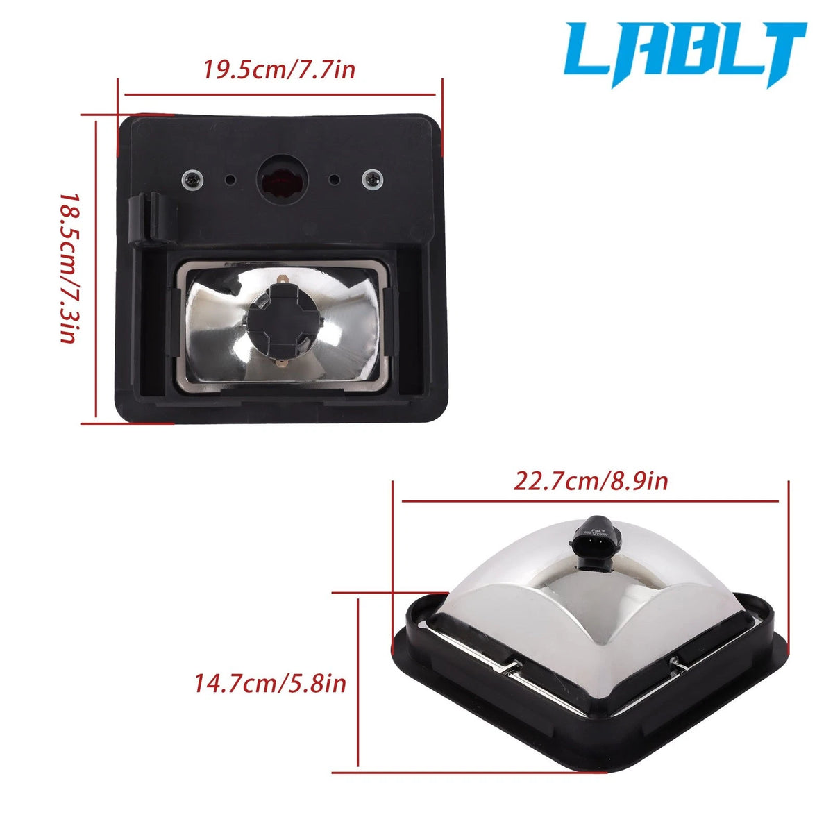 Front & Rear Light Kit for Bobcat T140 T190 T200 (6718042, 6718043, 6670284)
