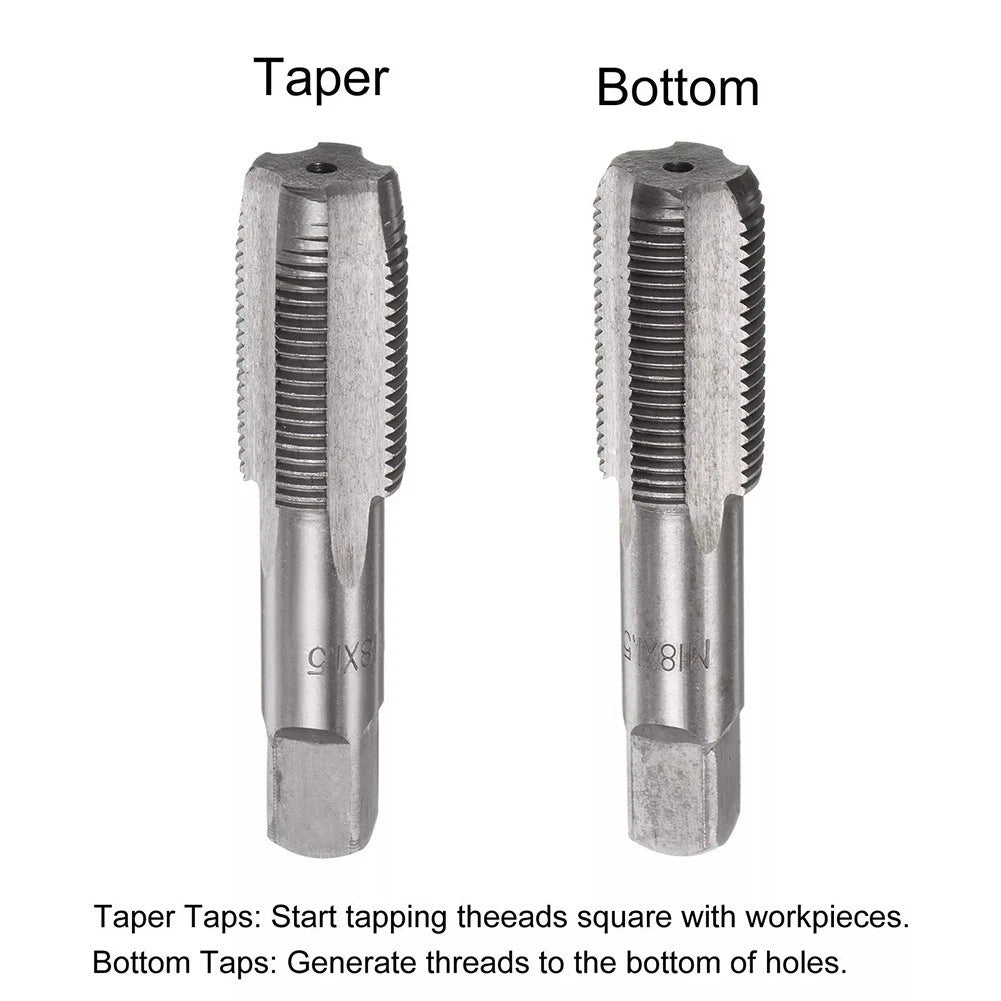 High Speed Steel Tap for Metric Threads (Through Hole)